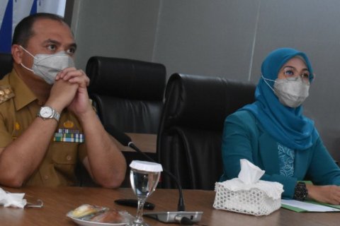Ketua TP PKK Melati Erzaldi Minta Perempuan Tangguh Selamatkan Keluarga Dari Covid 19