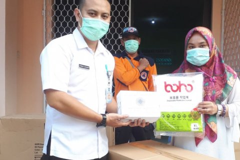 Pusdalops Tim Gugus Tugas Covid-19 Babel Kembali Distribusikan Lagi 1.985 APD