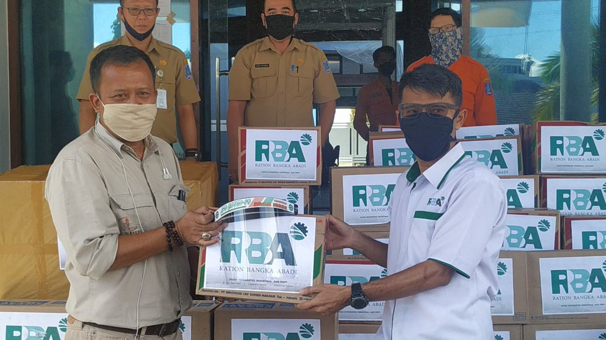 PT RBA Salurkan Bantuan ke Pusdalops Gugus Tugas Covid-19
